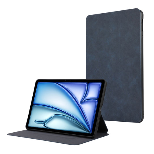 For iPad Air 11 2024 / Air 11 2025 TPU Flip Tablet Protective Leather Case(Dark Blue) - iPad Air 11 2025 / 2024 Cases by buy2fix | Online Shopping UK | buy2fix