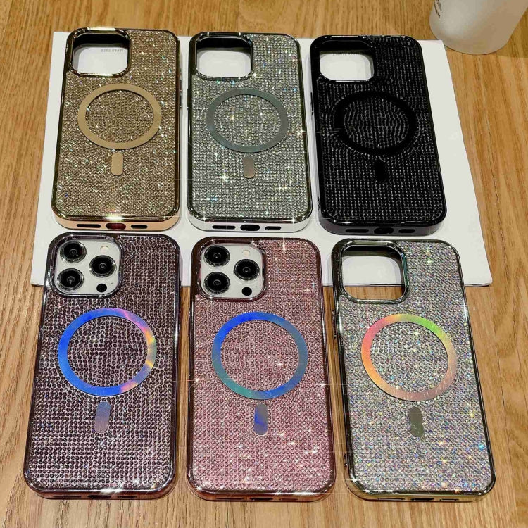 For iPhone 13 Pro Max Diamonds Plated Magsafe Phone Case(Colorful) - iPhone 13 Pro Max Cases by buy2fix | Online Shopping UK | buy2fix