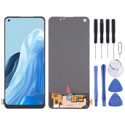 For OPPO Reno7 5G OLED LCD Screen with Digitizer Full Assembly - LCD Screen by buy2fix | Online Shopping UK | buy2fix