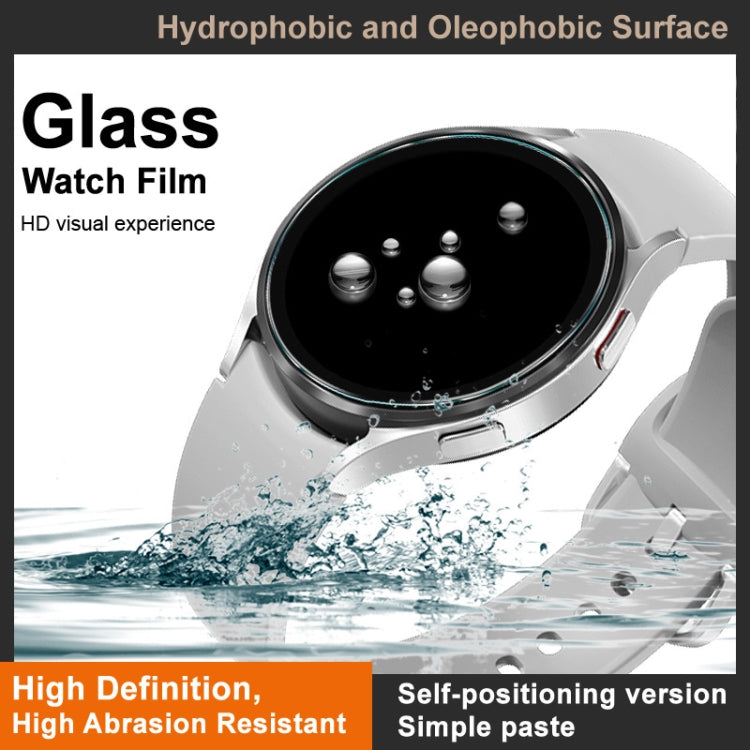 For Samsung Galaxy Watch5 Pro 45mm IMAK Tempered Glass Watch Protective Film Self-contained Positioning Version - Screen Protector by imak | Online Shopping UK | buy2fix