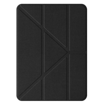 For iPad Pro 13 2024 Mutural Multi-fold Smart Leather Tablet Case(Black) - iPad Pro 13 2024 Cases by Mutural | Online Shopping UK | buy2fix