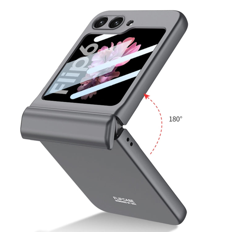 For Samsung Galaxy Z Flip6 GKK Integrated Magnetic Full Coverage Folding Phone Case(Black) - Galaxy Z Flip6 5G Cases by GKK | Online Shopping UK | buy2fix