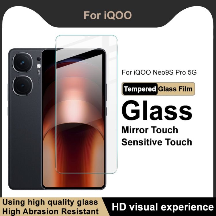 For vivo iQOO Neo9s Pro imak H Series Full Screen Tempered Glass Film - vivo Tempered Glass by imak | Online Shopping UK | buy2fix