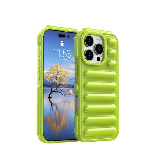 For iPhone 16 Pro Capsule Series Candy Color TPU Phone Case(Green) - iPhone 16 Pro Cases by buy2fix | Online Shopping UK | buy2fix