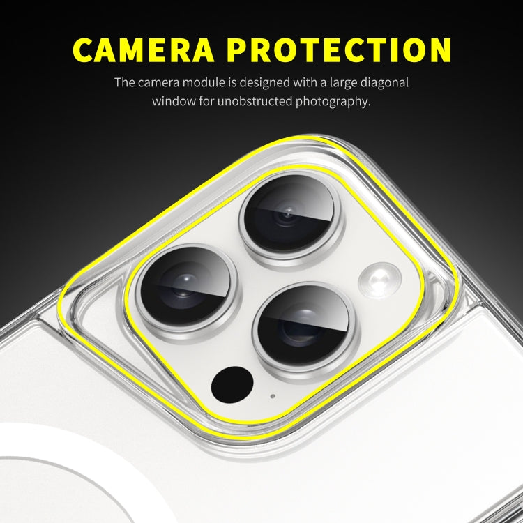 For iPhone 12 / 12 Pro MagSafe Acrylic + TPU Transparent Full Coverage Phone Case - iPhone 12 / 12 Pro Cases by buy2fix | Online Shopping UK | buy2fix