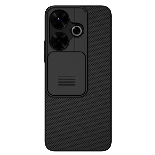 For Redmi Note 13R 5G / 13 4G NILLKIN Black Mirror Series Camshield PC Phone Case(Black) - Redmi 13 Cases by NILLKIN | Online Shopping UK | buy2fix