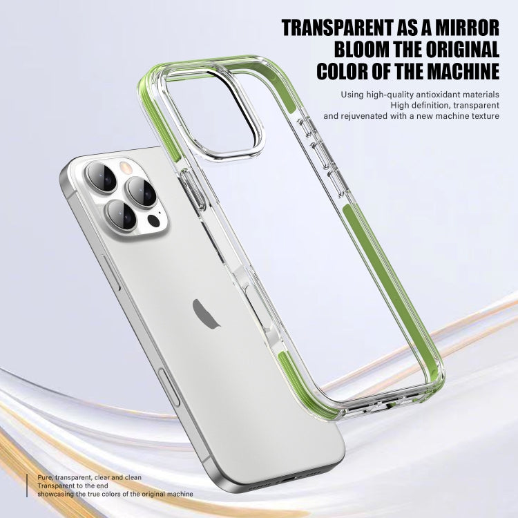 For iPhone 16 TPE Airbag TPU+ PC Full Coverage Phone Case(Orange) - iPhone 16 Cases by buy2fix | Online Shopping UK | buy2fix