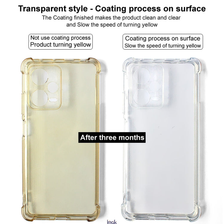 For Redmi K70 Ultra 5G imak Shockproof Airbag TPU Phone Case(Transparent) - Xiaomi Cases by imak | Online Shopping UK | buy2fix