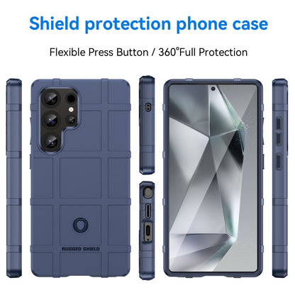 For Samsung Galaxy S25 Ultra 5G Full Coverage Shockproof TPU Phone Case(Blue) - Galaxy S25 Ultra 5G Cases by buy2fix | Online Shopping UK | buy2fix