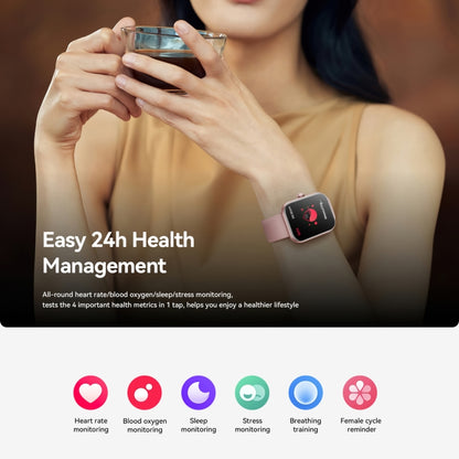 JOYROOM JR-FT5 Plus Fit-life Series Smart Watch, 1.96 inch Screen, Support BT Call / Heart Rate(Rose Gold) - Smart Watches by JOYROOM | Online Shopping UK | buy2fix