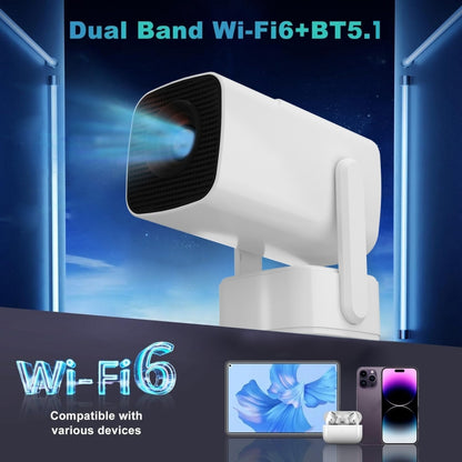 Y7S 720P Android 11 OS Portable Home WiFi Projector with Speaker, CPU:RK3326(UK Plug) - Mini Projector by buy2fix | Online Shopping UK | buy2fix