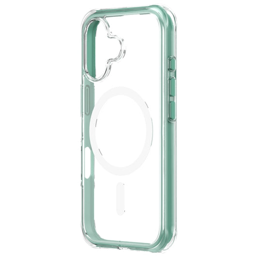 For iPhone 16 ZGA Colorful Airbag Magsafe PC Hybrid TPU Phone Case(Green) - iPhone 16 Cases by ZGA | Online Shopping UK | buy2fix