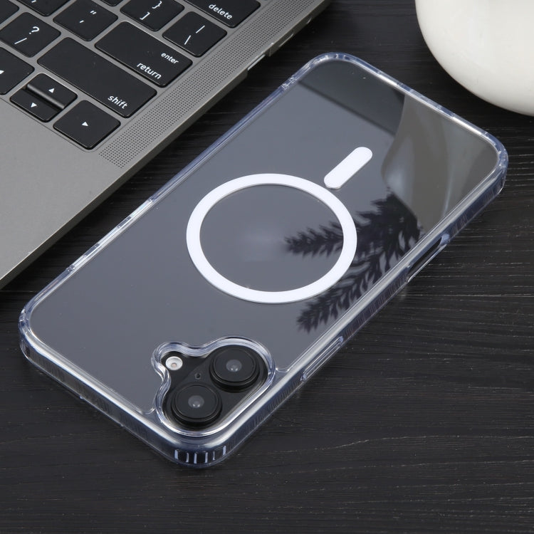 For iPhone 16 GEBEI MagSafe Magnetic Transparent Phone Case - iPhone 16 Cases by GEBEI | Online Shopping UK | buy2fix