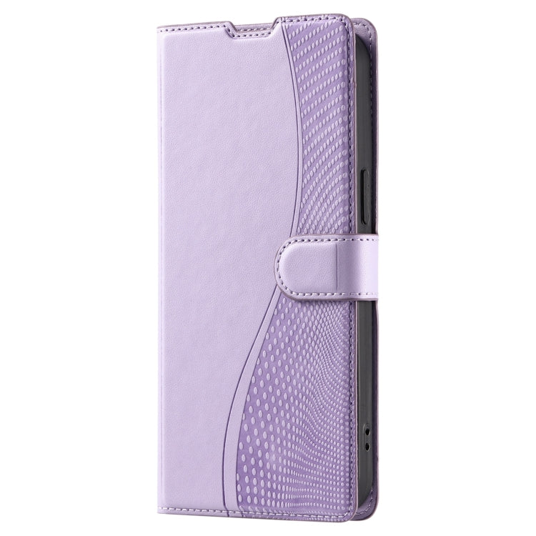 For Redmi K70 Voltage Ultra-thin Dot Leather Phone Case(Purple) - K70 Cases by buy2fix | Online Shopping UK | buy2fix