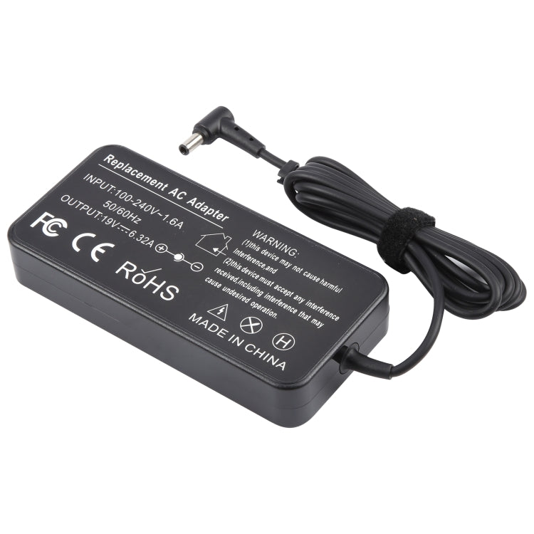 120W 19V 6.32A Laptop Notebook Power Adapter For ASUS 6.0 x 3.7, Plug:EU Plug - For Asus by buy2fix | Online Shopping UK | buy2fix