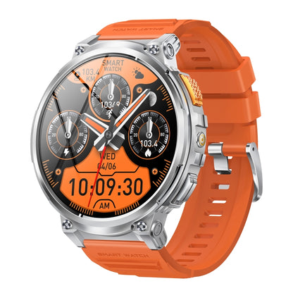 LEMFO K66 1.85 inch Bluetooth Call Smart Watch, Support Heart Rate / Blood Oxygen(Orange) - Smart Watches by LEMFO | Online Shopping UK | buy2fix