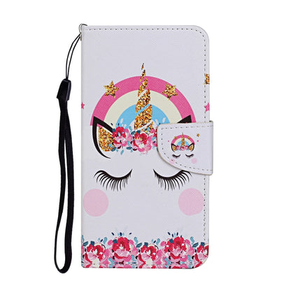 For Samsung Galaxy S25+ 5G Colored Drawing Pattern Leather Phone Case(Crown) - Galaxy S25+ 5G Cases by buy2fix | Online Shopping UK | buy2fix