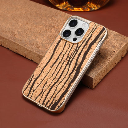 For iPhone 16 Pro Max Denior A18 WoodenPaint MagSafe Phone Case(Tree Pattern) - iPhone 16 Pro Max Cases by Denior | Online Shopping UK | buy2fix