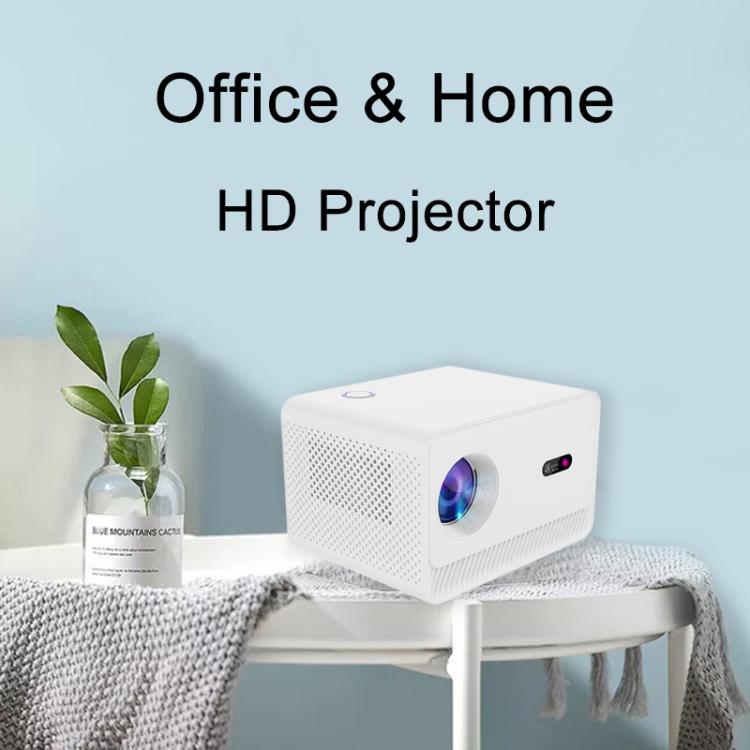 M10 1280 x 720P 200ANSI Amlogic H713 CPU Android 11.0 Smart Projector, UK Plug(White) - LED Projector by buy2fix | Online Shopping UK | buy2fix