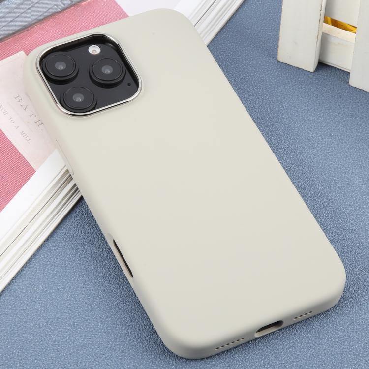 For iPhone 16 Pro Max DFANS DESIGN MagSafe Magnetic Silicone Phone Case(Antique White) - iPhone 16 Pro Max Cases by DFANS DESIGN | Online Shopping UK | buy2fix