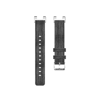 For Huami Amazfit T-Rex  A1918 Nylon Canvas Replacement Strap with Screwdriver(Gray) - Watch Bands by buy2fix | Online Shopping UK | buy2fix