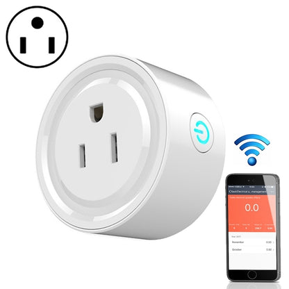 10A Smart WiFi Mini Plug APP Remote Control Timing Check Power Usage Smart Socket Works with Alexa & Google Home, AC 110V, US Plug - Smart Socket by buy2fix | Online Shopping UK | buy2fix