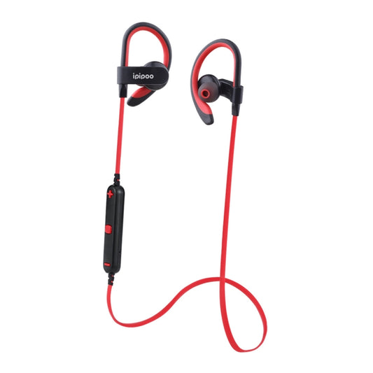 ipipoo iL98BL Ear-hung Bluetooth Headset(Red) - Neck-mounted Earphone by ipipoo | Online Shopping UK | buy2fix