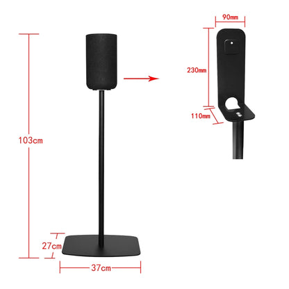 Pairs Floor Stand Bracket For Sony RS5 - Speaker Bracket by buy2fix | Online Shopping UK | buy2fix