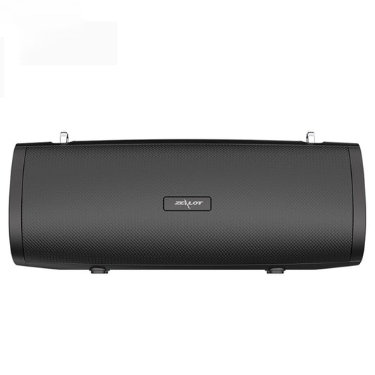 ZEALOT S39 Portable Subwoofer Wireless Bluetooth Speaker with Built-in Mic, Support Hands-Free Call & TF Card & AUX (Black) - Desktop Speaker by ZEALOT | Online Shopping UK | buy2fix