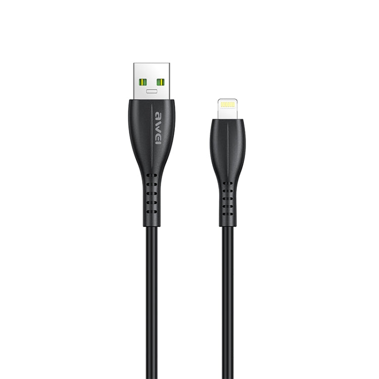 awei CL-115L 1m 2.4A USB to 8 Pin Charging Cable - Normal Style Cable by awei | Online Shopping UK | buy2fix