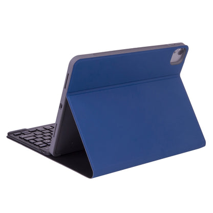 X-11BS Skin Plain Texture Detachable Bluetooth Keyboard Tablet Case for iPad Pro 11 inch 2020 / 2018, with Pen Slot & Backlight (Blue) - For iPad Pro by buy2fix | Online Shopping UK | buy2fix