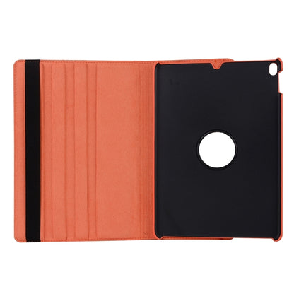 Litchi Texture 360 Degree Spin Multi-function Horizontal Flip Leather Protective Case with Holder for iPad Pro 10.5 inch / iPad Air (2019) (Orange) - iPad Pro 10.5 inch Cases by buy2fix | Online Shopping UK | buy2fix