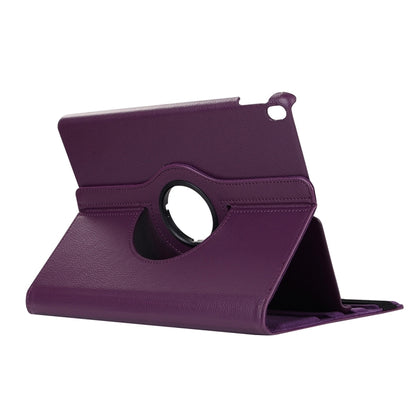 Litchi Texture 360 Degree Spin Multi-function Horizontal Flip Leather Protective Case with Holder for iPad Pro 10.5 inch / iPad Air (2019) (Purple) - iPad Pro 10.5 inch Cases by buy2fix | Online Shopping UK | buy2fix