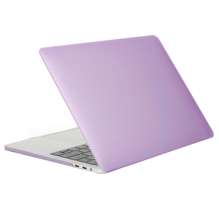 Laptop Frosted Texture PC Protective Case for 2016 New Macbook Pro 13.3 inch A2159 & A1706 & A1708(Purple) - MacBook Pro Cases by buy2fix | Online Shopping UK | buy2fix