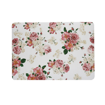 For 2016 New Macbook Pro 15.4 inch A1707 Chinese Rose Pattern Laptop Water Decals PC Protective Case - MacBook Pro Cases by buy2fix | Online Shopping UK | buy2fix