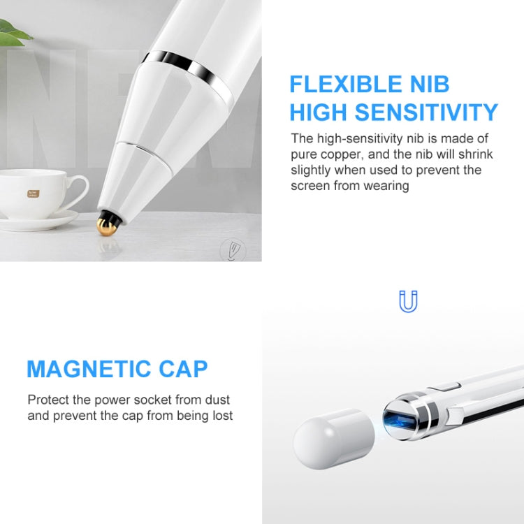 N4 Capacitive Stylus Pen (White) - Stylus Pen by buy2fix | Online Shopping UK | buy2fix