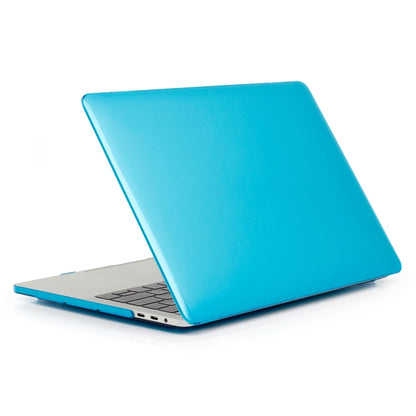 ENKAY Hat-Prince 2 in 1 Crystal Hard Shell Plastic Protective Case + US Version Ultra-thin TPU Keyboard Protector Cover for 2016 New MacBook Pro 13.3 inch without Touchbar (A1708)(Blue) - MacBook Pro Cases by ENKAY | Online Shopping UK | buy2fix