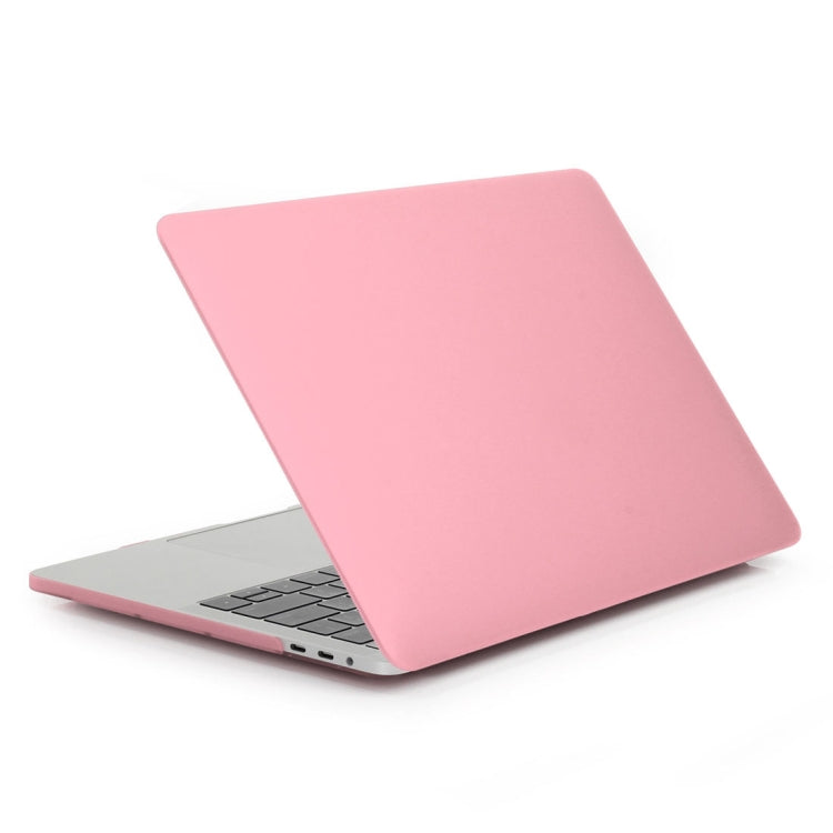 ENKAY Hat-Prince 2 in 1 Frosted Hard Shell Plastic Protective Case + Europe Version Ultra-thin TPU Keyboard Protector Cover for 2016 MacBook Pro 13.3 Inch with Touch Bar (A1706) (Pink) - MacBook Pro Cases by ENKAY | Online Shopping UK | buy2fix