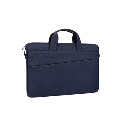 ST03S 13.3 inch Double Side Pockets Wearable Oxford Cloth Soft Handle Portable Laptop Tablet Bag(Navy Blue) - 13.3 inch by buy2fix | Online Shopping UK | buy2fix