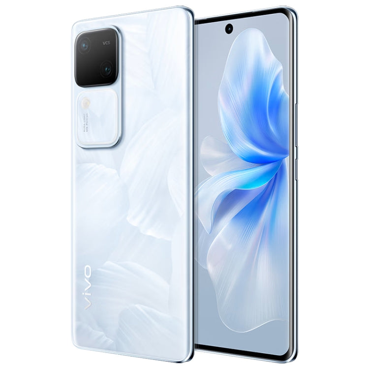 vivo S18, Dual Back Cameras, 8GB+256GB, Face ID Screen Fingerprint Identification, 6.78 inch Android 14.0 OriginOS 4 Snapdragon 7 Gen 3 Octa Core 2.63GHz, OTG, NFC, Network: 5G, Support Google Play (Silver) - vivo by vivo | Online Shopping UK | buy2fix