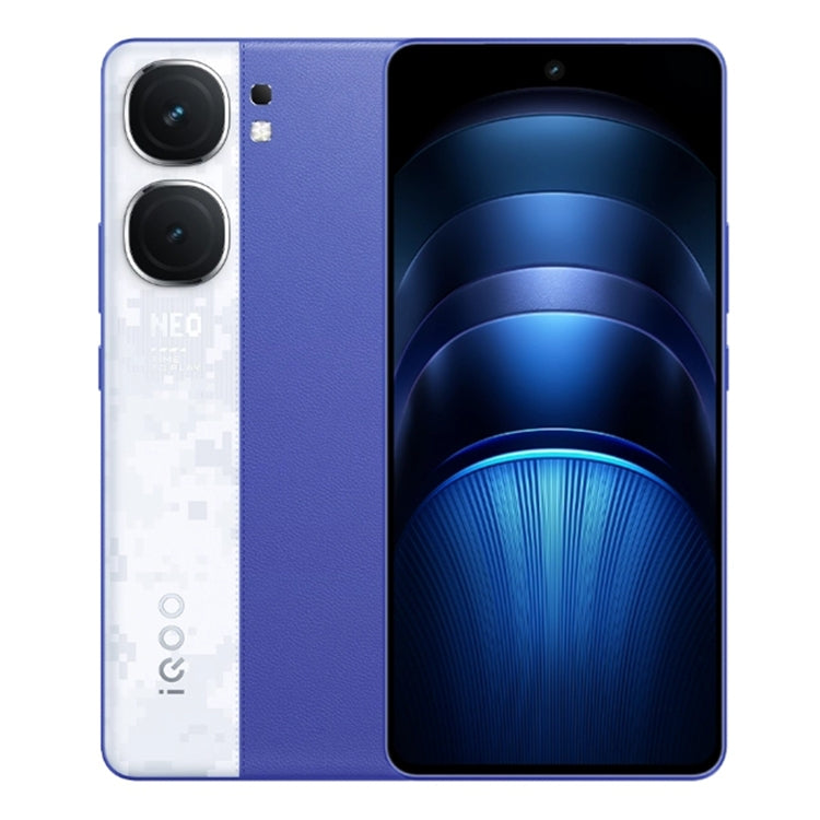 vivo iQOO Neo9S Pro+, 16GB+256GB, Face ID & Ultrasonic 3D Fingerprint Identification, 6.78 inch Android 14 OriginOS 4 Snapdragon 8 Gen 3 Octa Core 2.63GHz, OTG, NFC, Network: 5G, Support Google Play (Blue) - vivo by vivo | Online Shopping UK | buy2fix