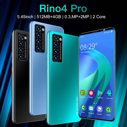 P55-Rino4 Pro, 1GB+8GB, 5.45 inch Screen, Face Identification, Android 4.4.2 MTK6572 Dual Core, Network: 3G(Blue) -  by buy2fix | Online Shopping UK | buy2fix