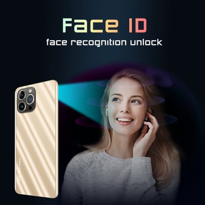 iP13 Pro Max L50, 1GB+4GB, 6.1 inch, Face Identification, Android 6.0 MTK6572 Dual Core, Network: 3G (Gold) -  by buy2fix | Online Shopping UK | buy2fix
