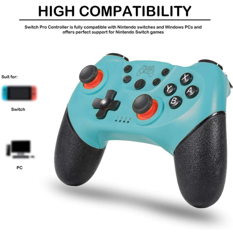 6-axis Bluetooth Joypad Gamepad Game Controller for Switch Pro(Green) - Gamepads by buy2fix | Online Shopping UK | buy2fix