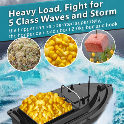 D16 Smart RC Fishing Bait Boat 2kg Loading 500M - RC Boats by buy2fix | Online Shopping UK | buy2fix