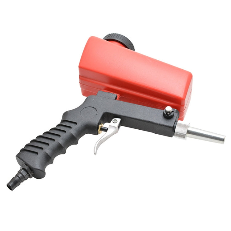 Portable Red Gravitational Sandblasting Machine Mini Rust-proof Sandblaster - Others by buy2fix | Online Shopping UK | buy2fix