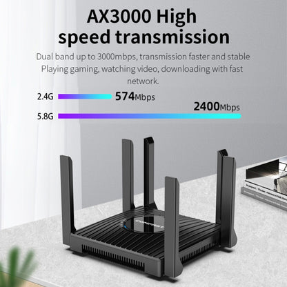 COMFAST CF-WR635AX 3000Mbps WiFi6 Dual Band Gigabit Wireless Router - Wireless Routers by COMFAST | Online Shopping UK | buy2fix