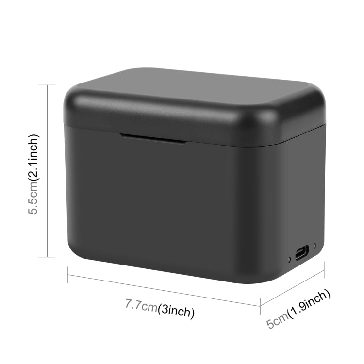 For Insta360 X4 PULUZ Battery Charging Box Battery & Memory Card Storage Case (Black) - Others by PULUZ | Online Shopping UK | buy2fix