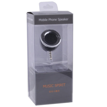 3W 3.5mm Jack Mobile Phone Speaker(Black) - Mini Speaker by buy2fix | Online Shopping UK | buy2fix