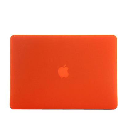 Frosted Hard Protective Case for Macbook Pro Retina 15.4 inch  A1398(Orange) - MacBook Pro Cases by buy2fix | Online Shopping UK | buy2fix